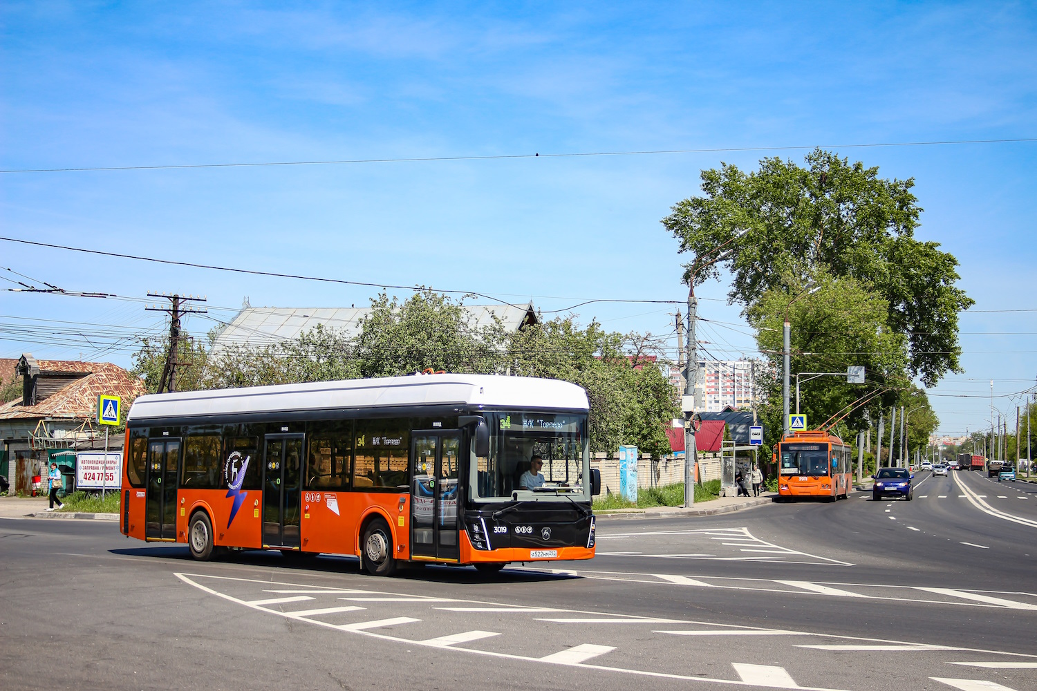 Нижний Новгород, ЛиАЗ-6274 № 3019