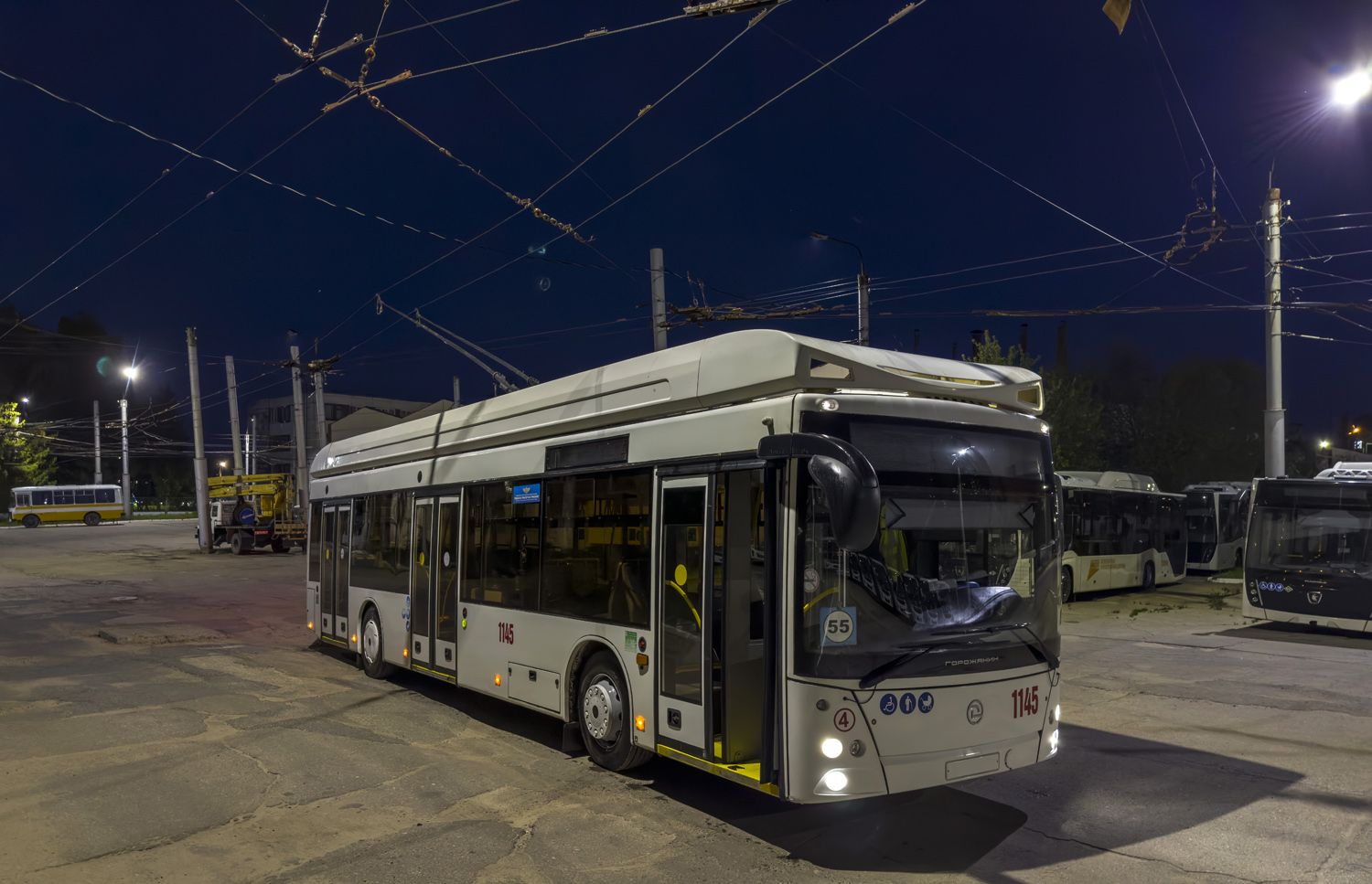 Novocheboksarsk, UTTZ-6241.01 “Gorozhanin” Br. 1145