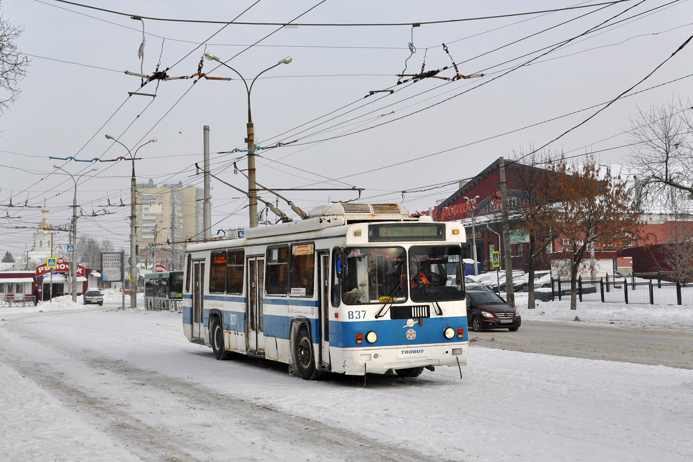 Самара, БТЗ-5276-04 № 837