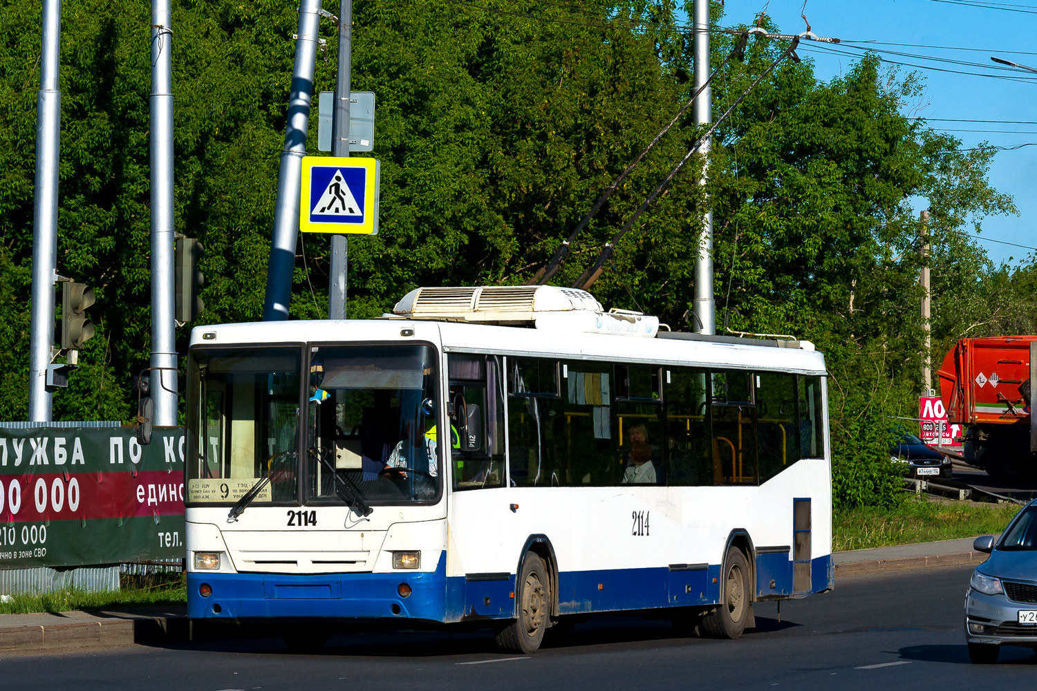 Уфа, НефАЗ-БТЗ 52765Р № 2114