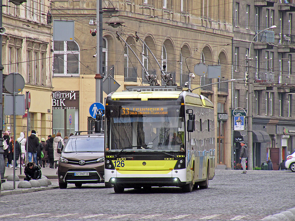 Львов, Electron T19102 № 126