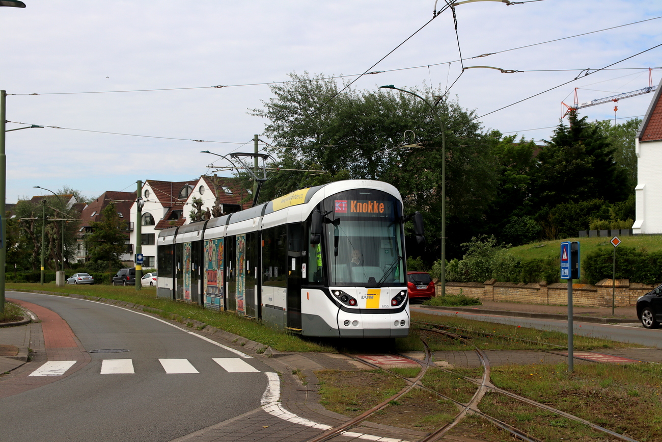 Береговой трамвай, CAF Urbos 100 № 6155