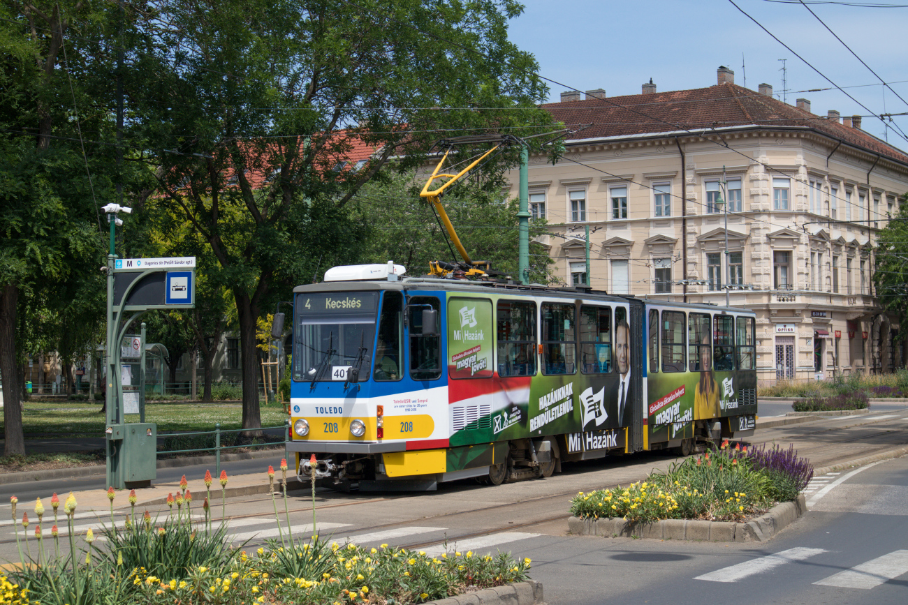 Сегед, Tatra KT4DMC № 208