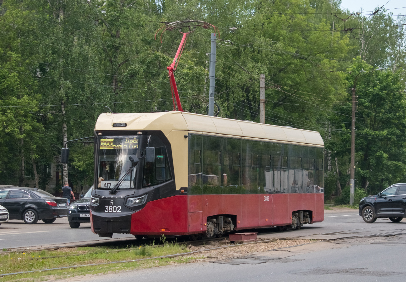 Нижний Новгород, БКМ Т811 «МиНиН» № 3802
