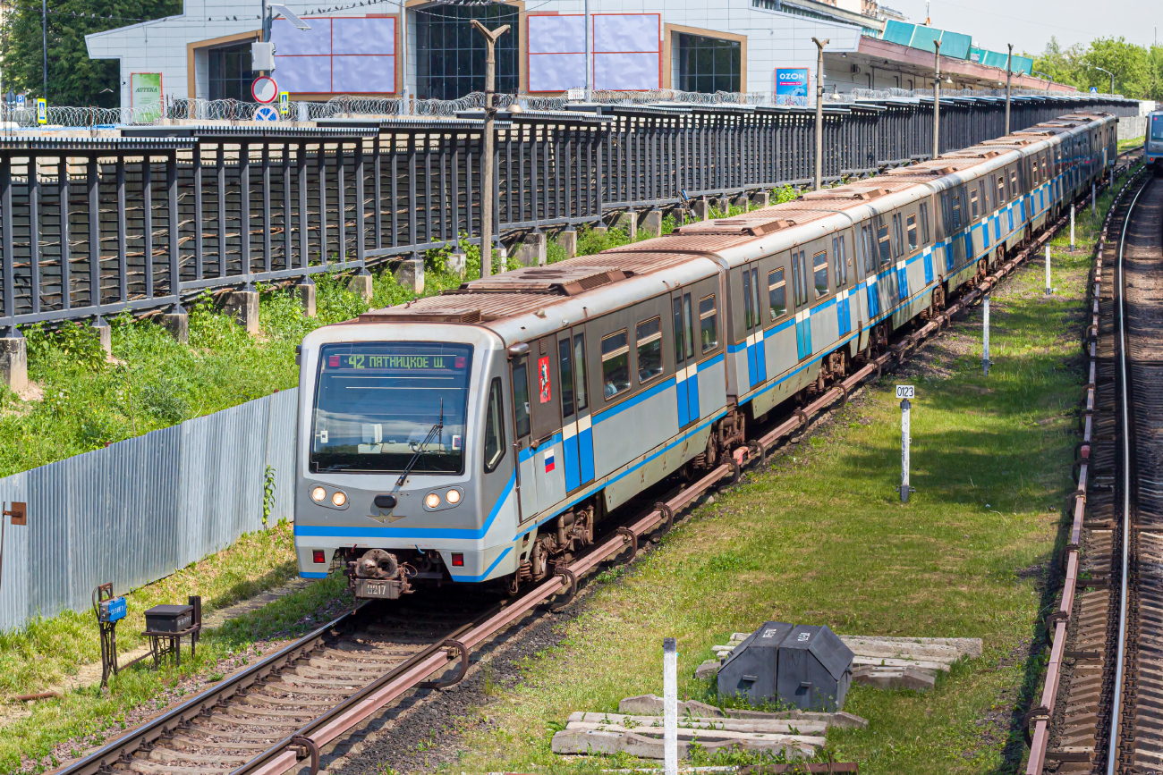 Москва, 81-740.4 «Русич» № 0217