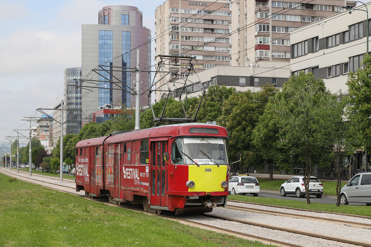 Сараево, Tatra K2YU № 566