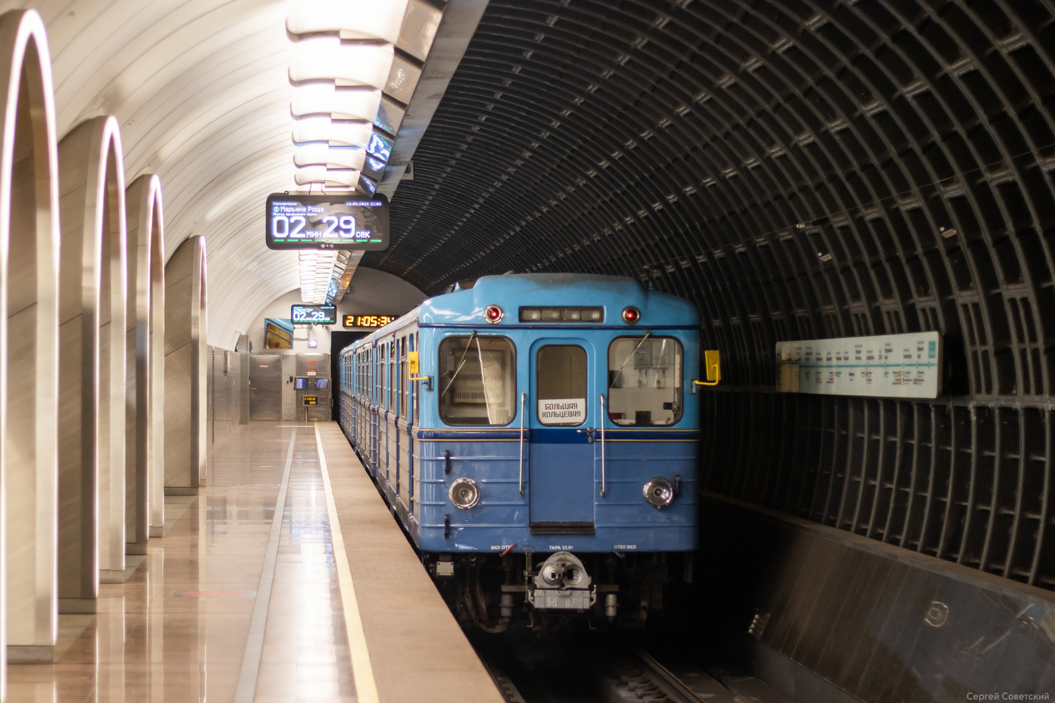 Москва, Еж3 № 5807; Москва — Парад поездов к 89-летию Московского метрополитена 18 — 19 мая 2024