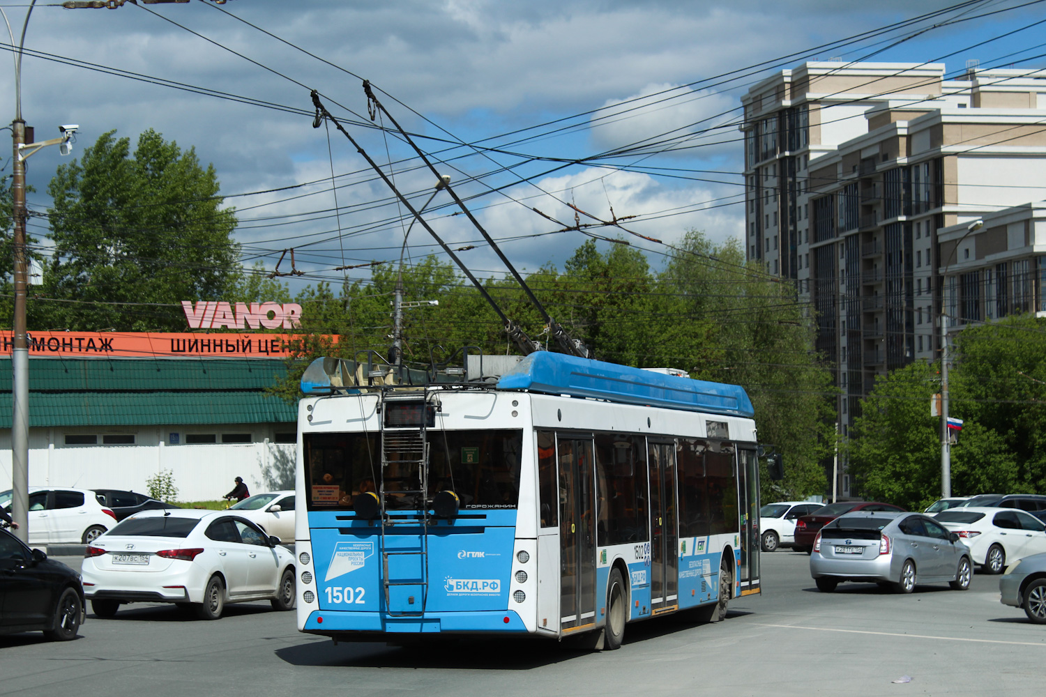 Новосибирск, УТТЗ-6241.01 «Горожанин» № 1502