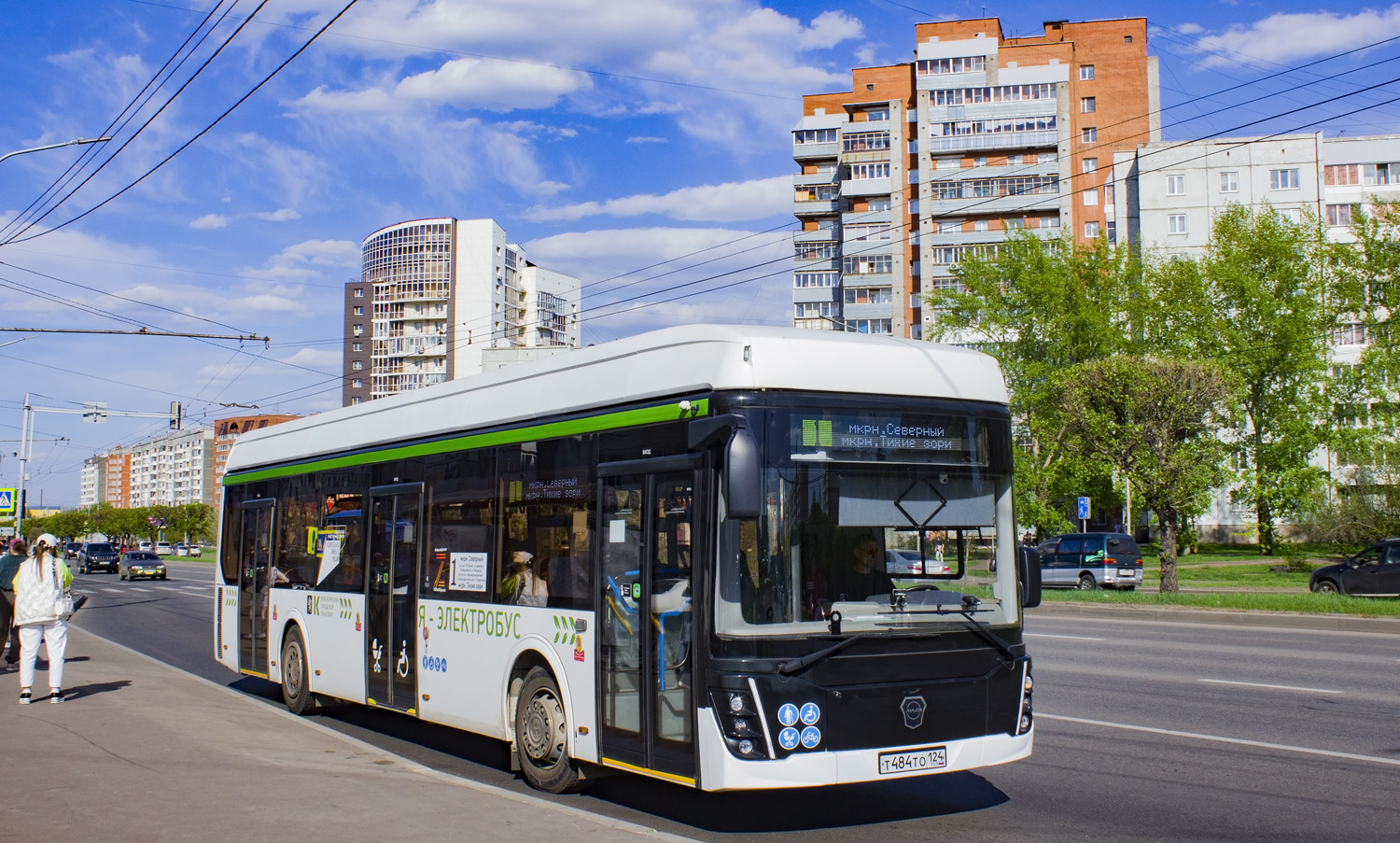 Красноярск, ЛиАЗ-6274 № Т 484 ТО 124