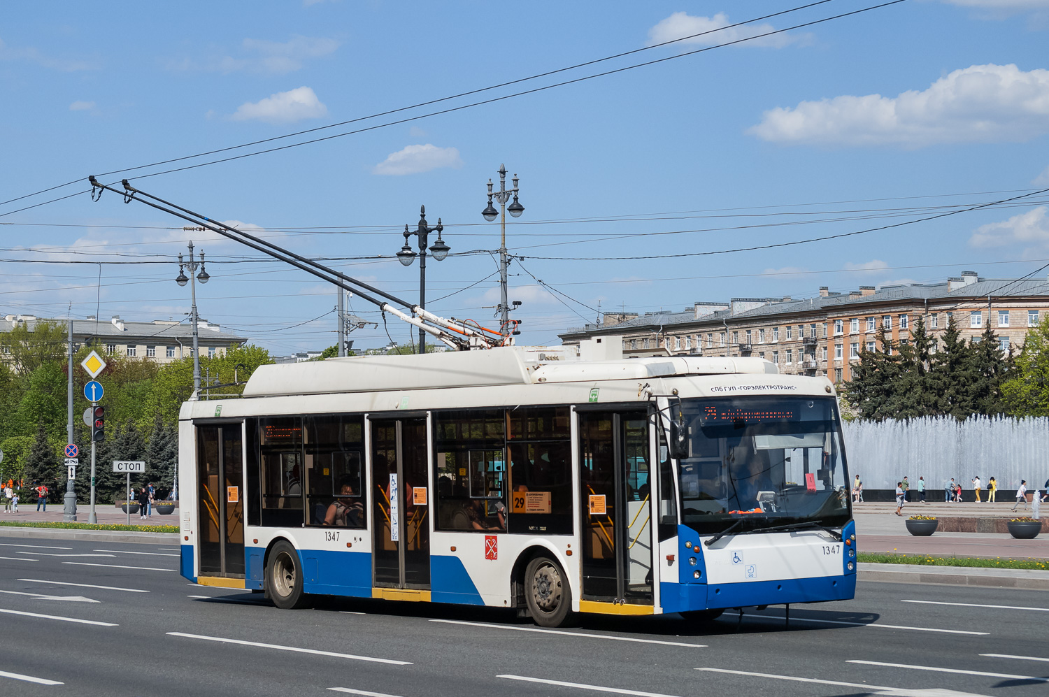 Санкт-Петербург, Тролза-5265.00 «Мегаполис» № 1347