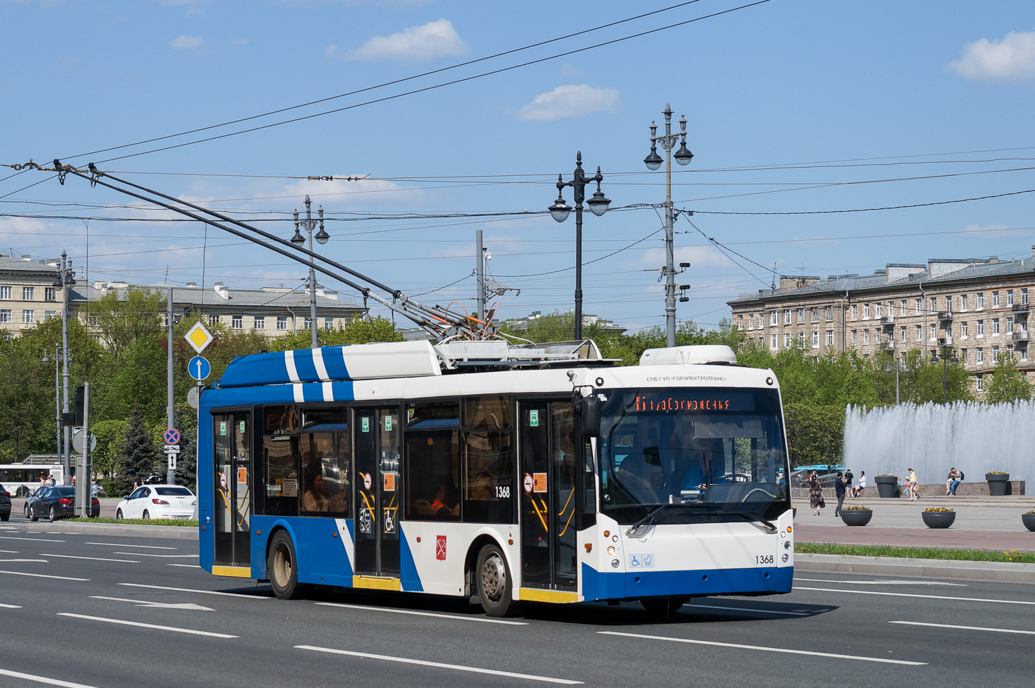 Санкт-Петербург, Тролза-5265.00 «Мегаполис» № 1368