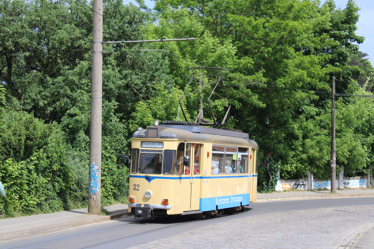 Woltersdorf, Gotha T57 Nr 32; Woltersdorf — Anniversary: 111 years of Woltersdorf tramway (19./20.05.2024)