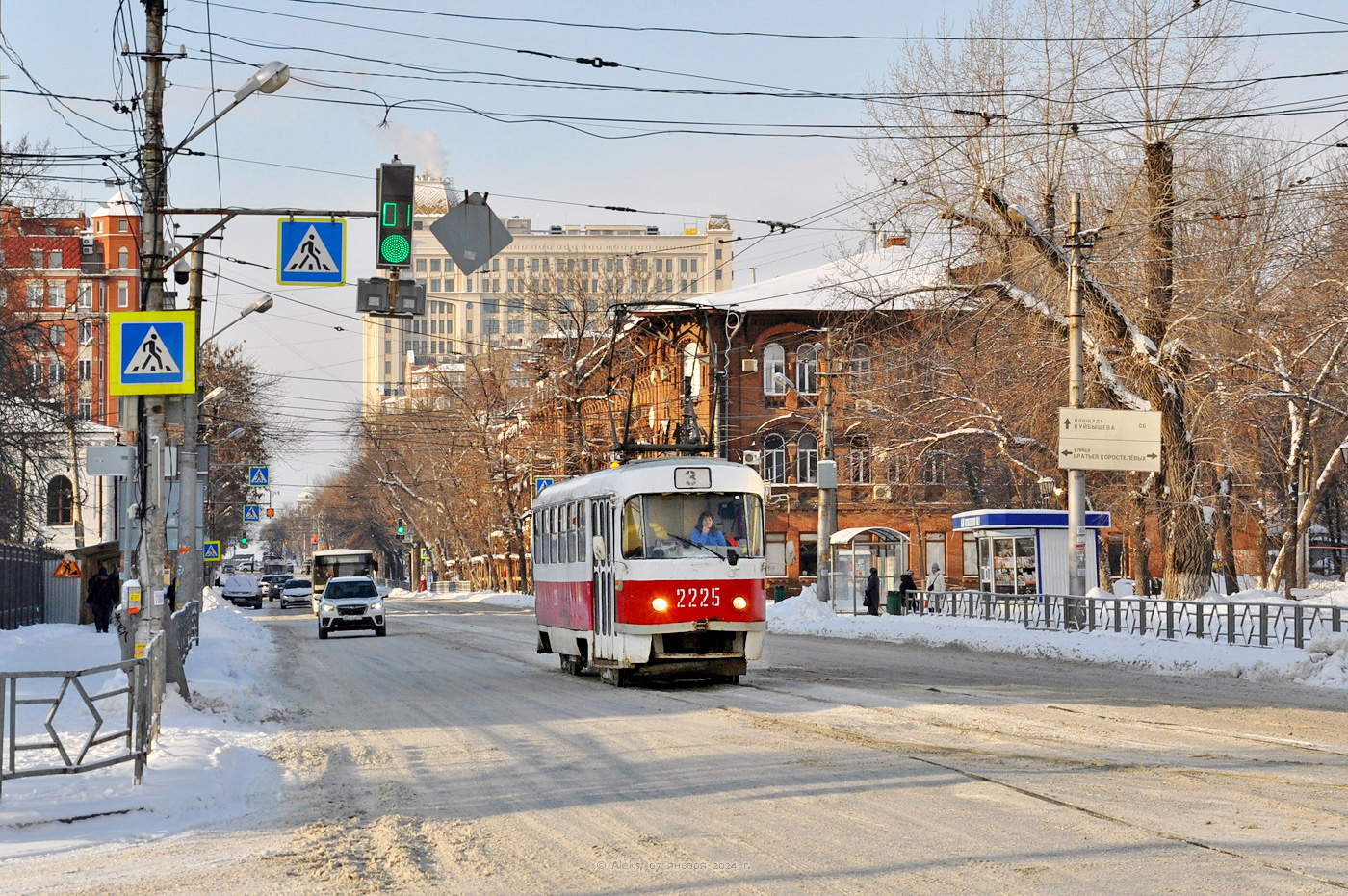 Samara, Tatra T3SU (2-door) N°. 2225