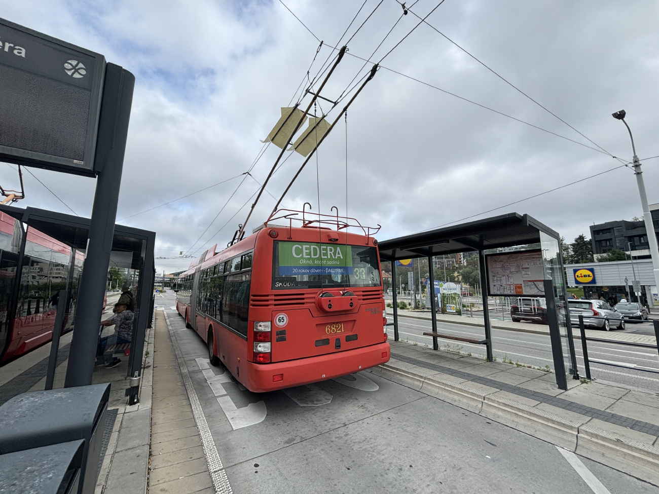Братислава, Škoda 31Tr SOR № 6821