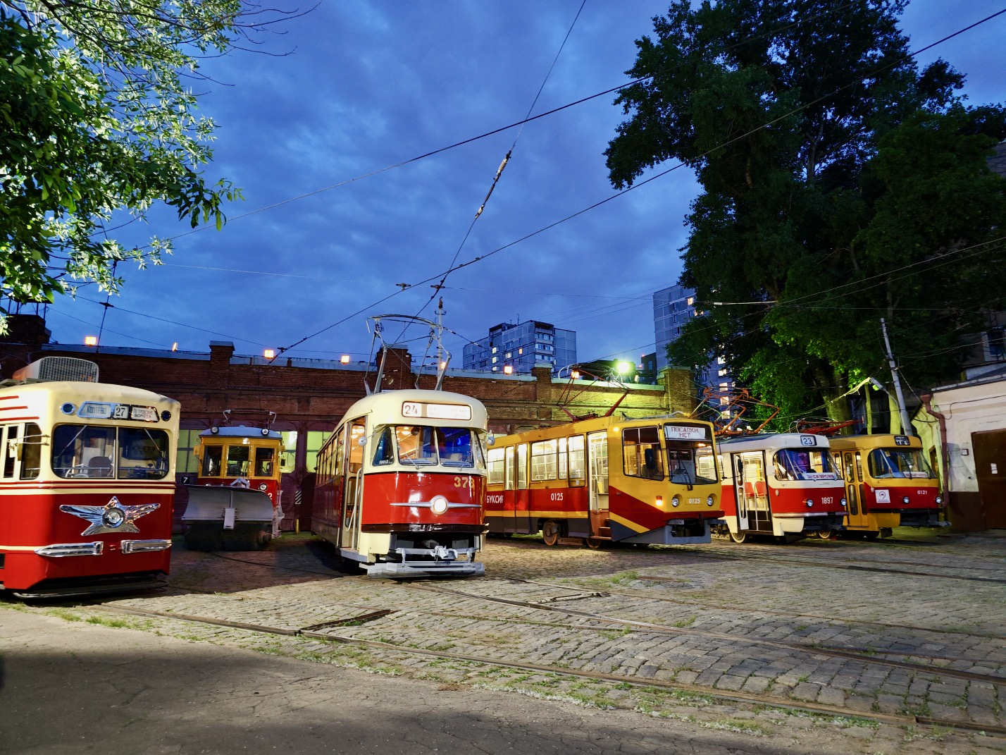 Moskau, Tatra T2SU Nr. 378