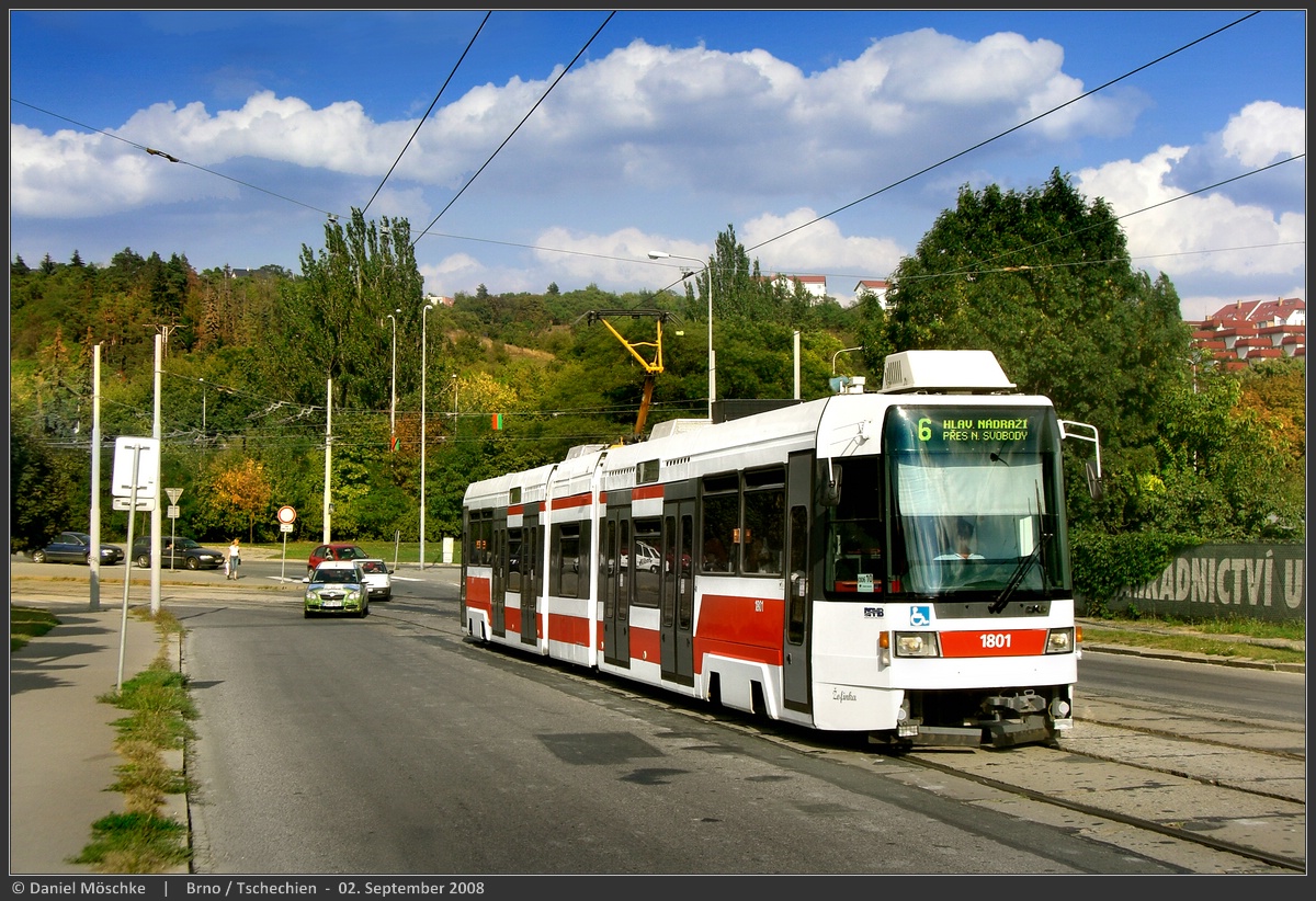 Брно, Tatra RT6N1 № 1801 Брно, Tatra RT6N1 № 1801