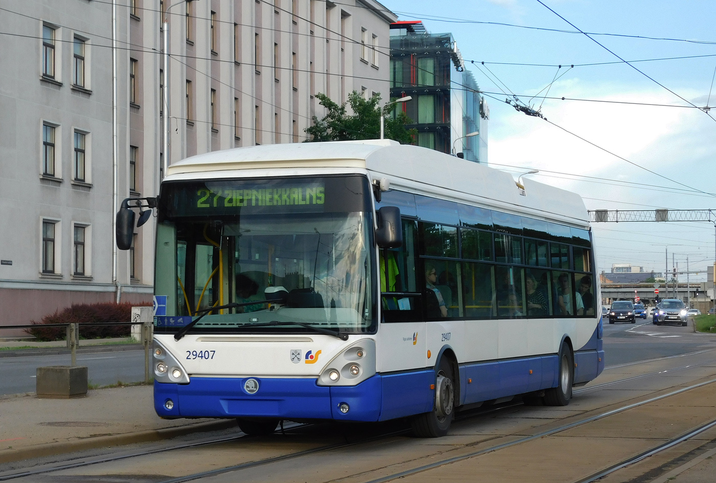 Рига, Škoda 24Tr Irisbus Citelis № 29407