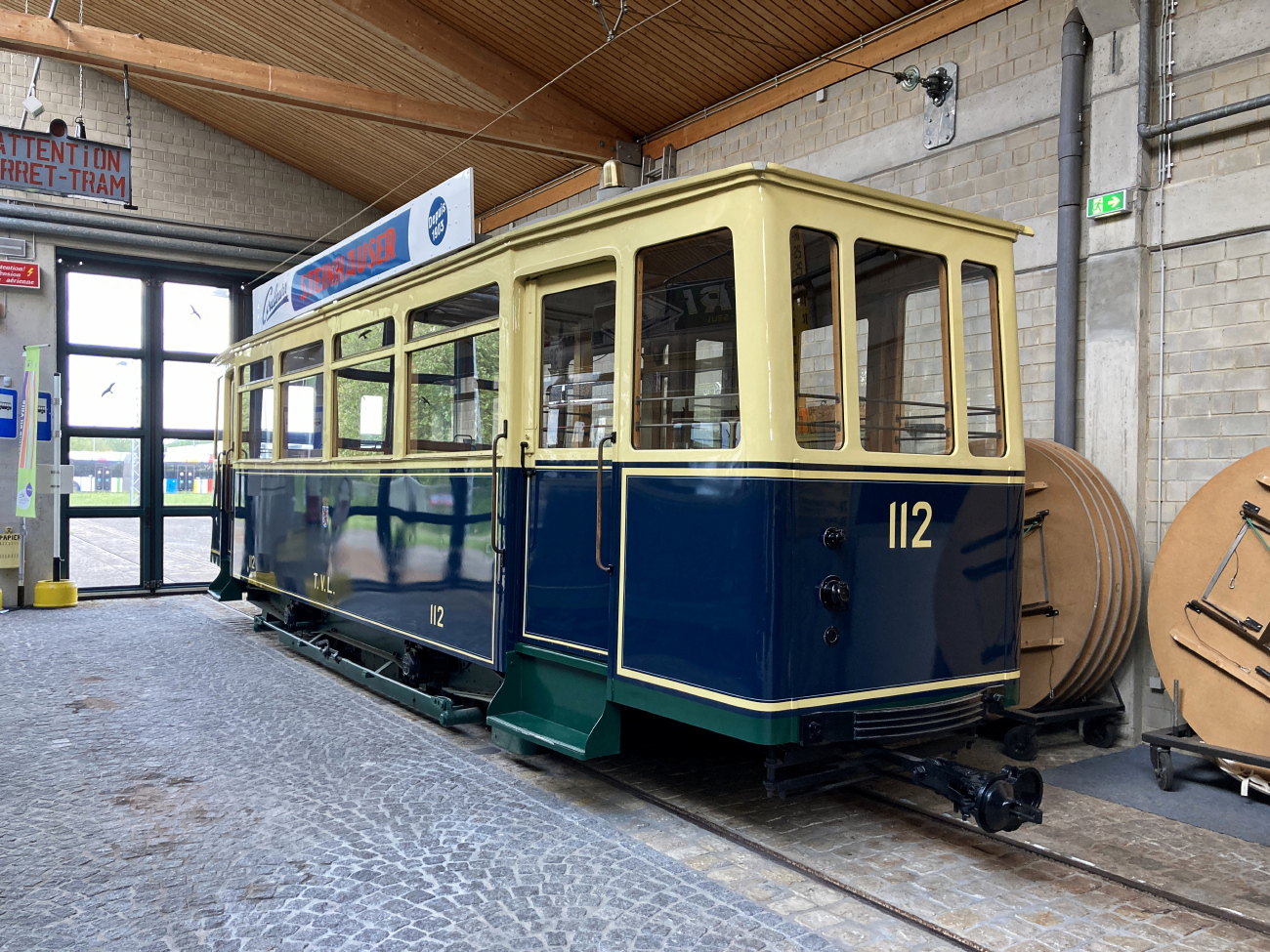 Люксембург, Двухосный прицепной TVL № 112