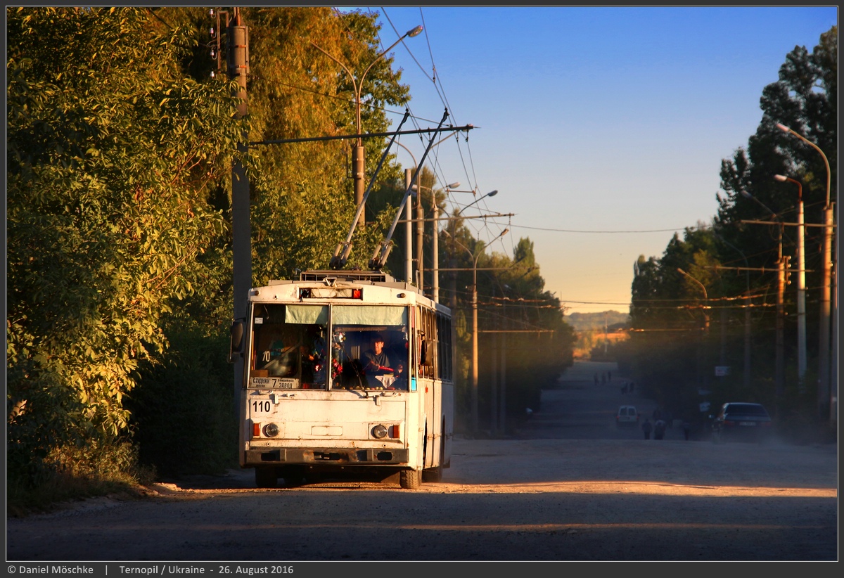 Тернополь, Škoda 14Tr02/6 № 110
