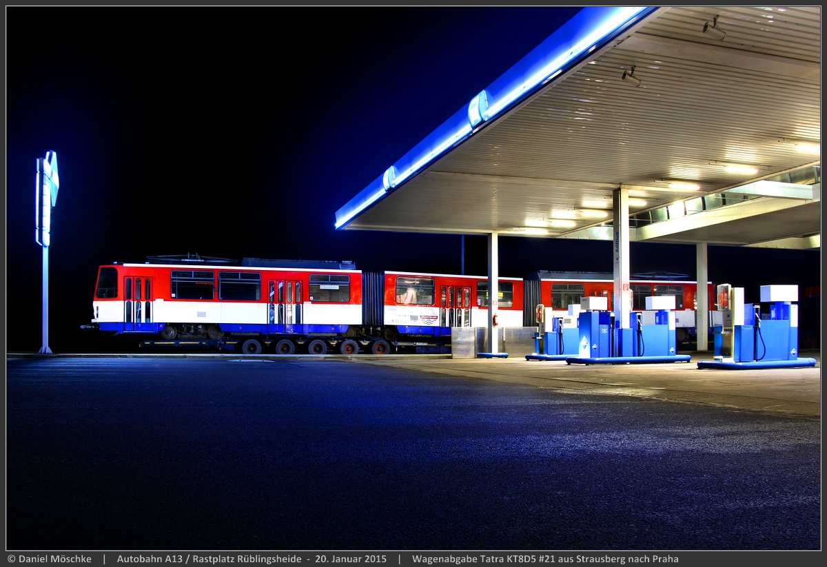 Штраусберг, Tatra KT8D5 № 21