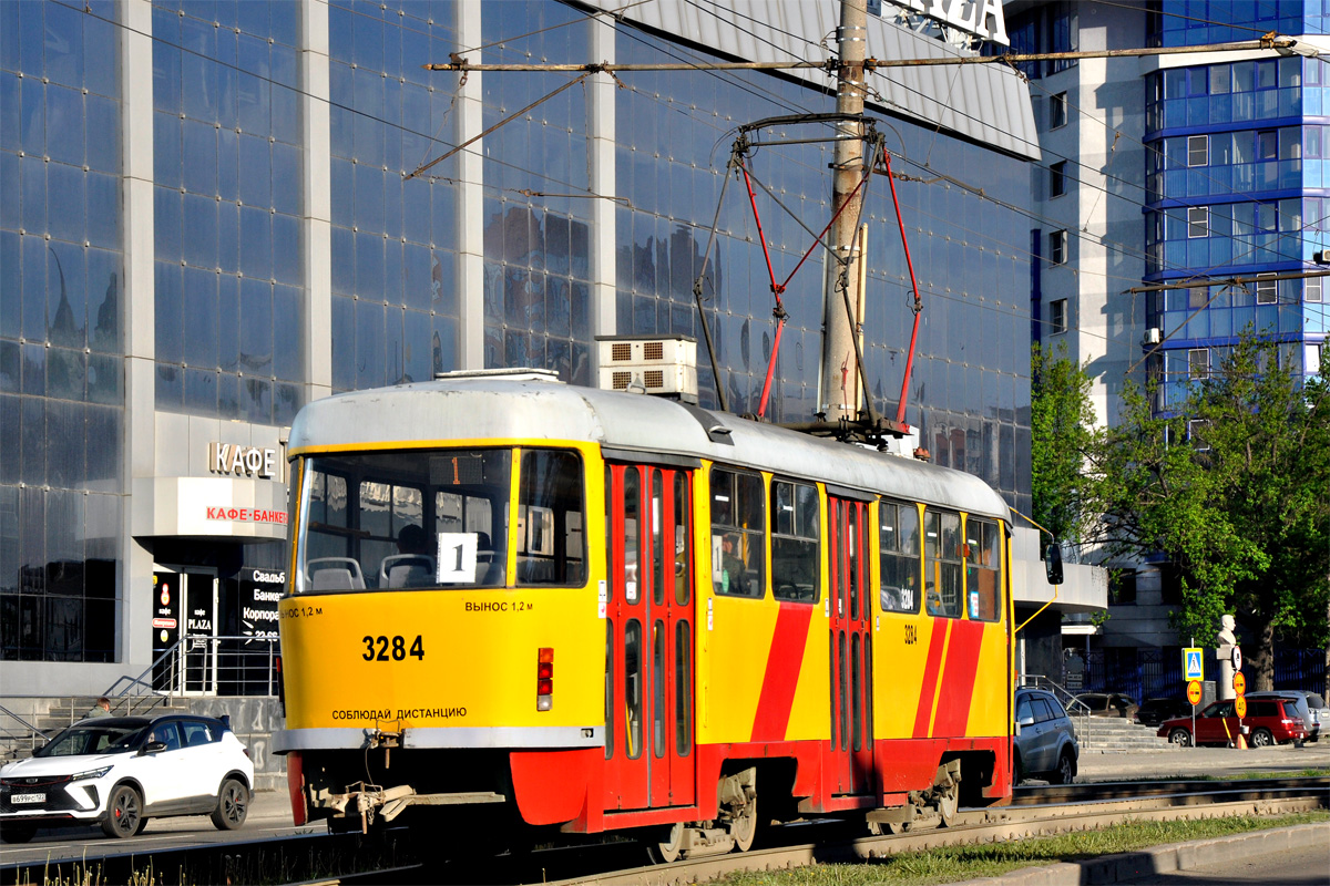 Барнаул, Tatra T3SU КВР Барнаул № 3284
