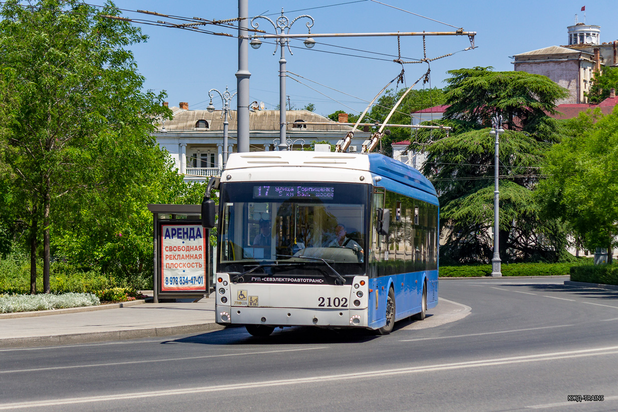 Севастополь, Тролза-5265.02 «Мегаполис» № 2102