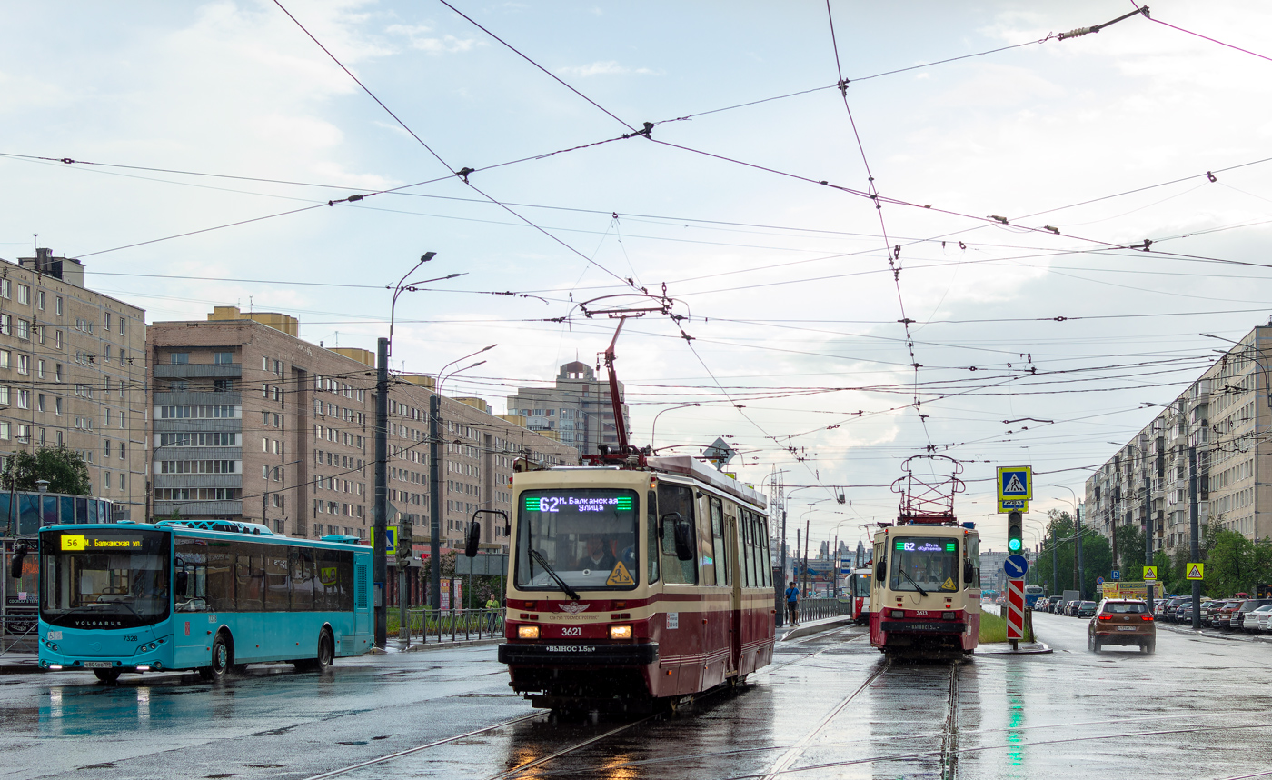 Санкт-Петербург, ТС-77 № 3621