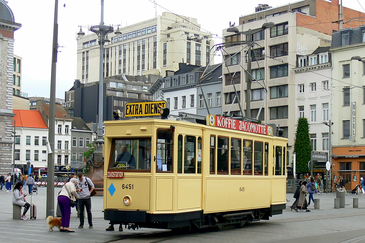 Антверпен, CGTA 2-axle motor car № 6451
