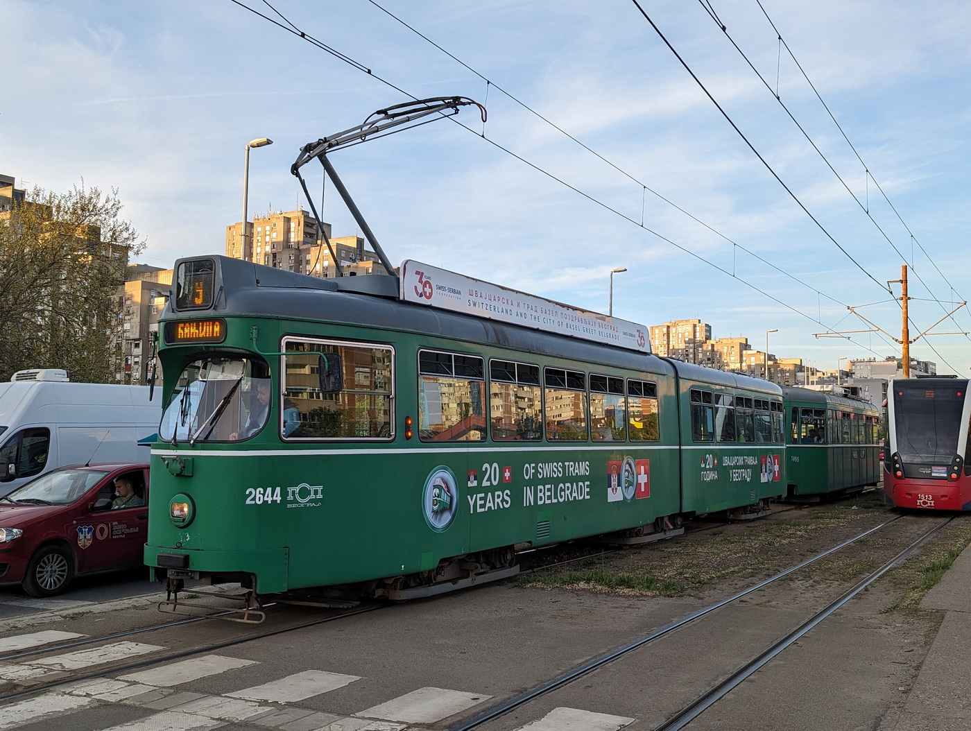 Белград, Duewag GT6 № 80644 (2644)