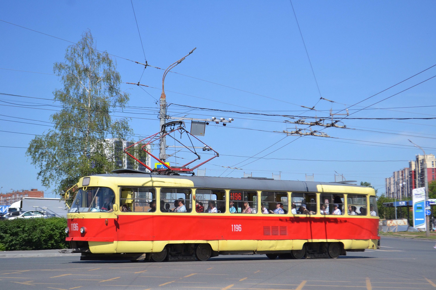 Ижевск, Tatra T3SU № 1196