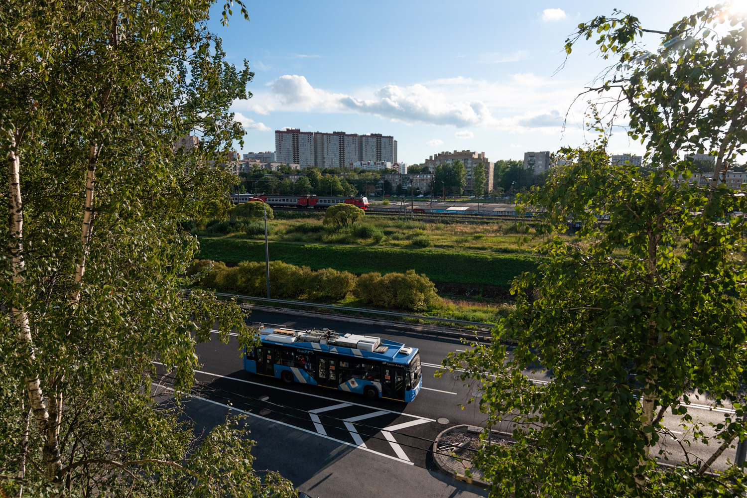 Санкт-Петербург — Троллейбусные линии и инфраструктура