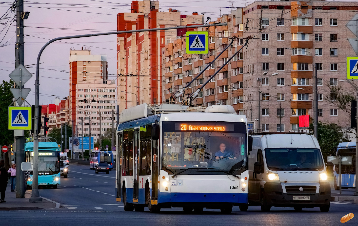 Санкт-Петербург, Тролза-5265.00 «Мегаполис» № 1366