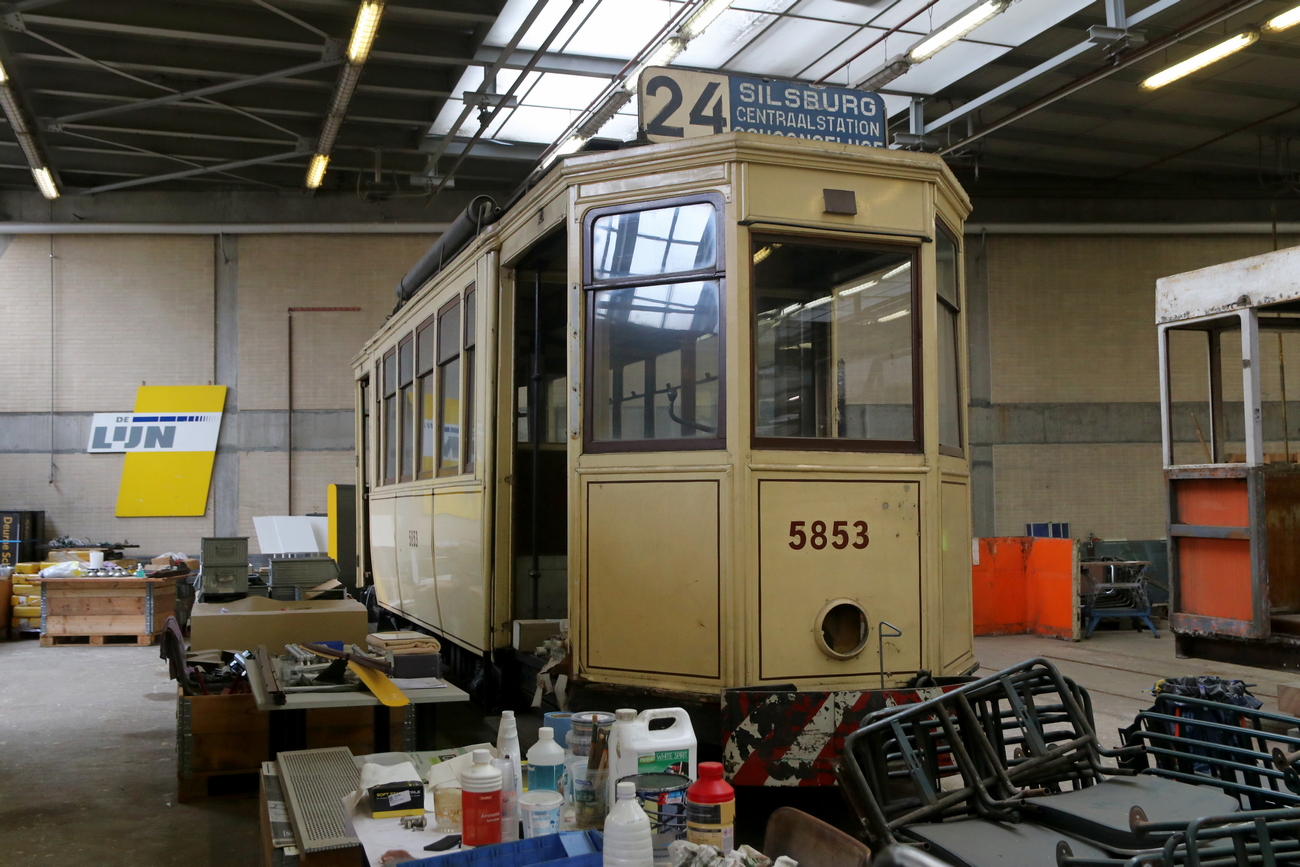 Антверпен, CGTA 2-axle motor car № 5853 (8853)