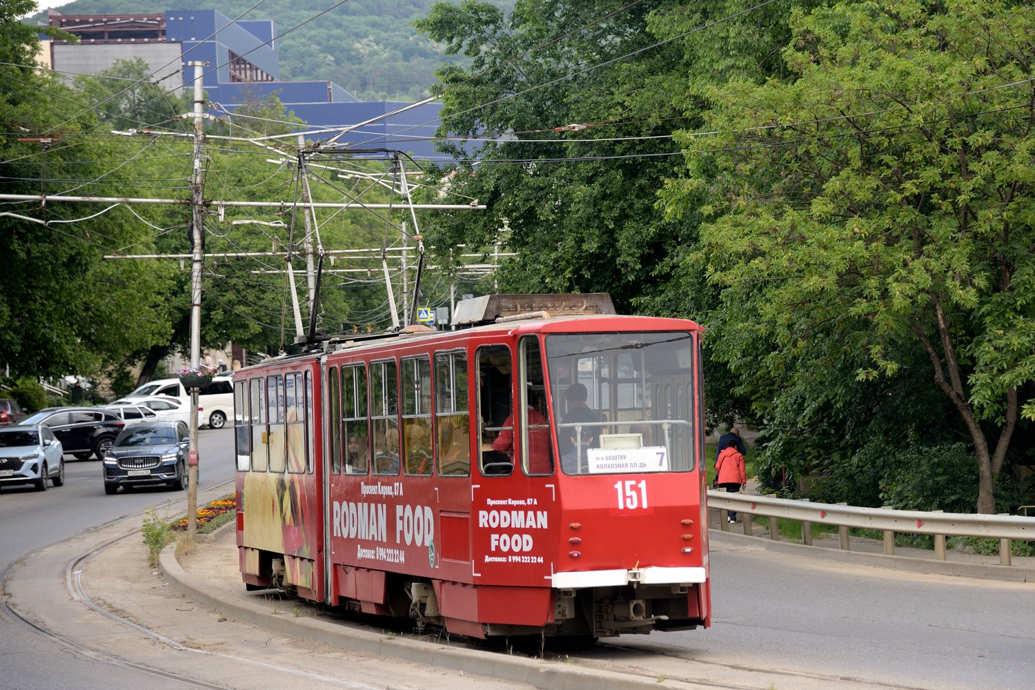 Пятигорск, Tatra KT4SU № 151