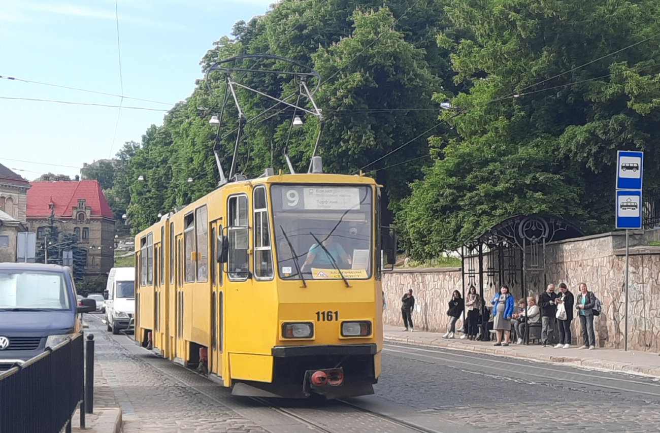 Львов, Tatra KT4D № 1161
