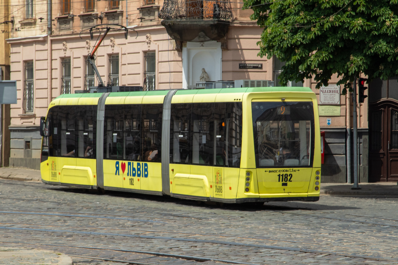 Львов, Electron T3L44 № 1182