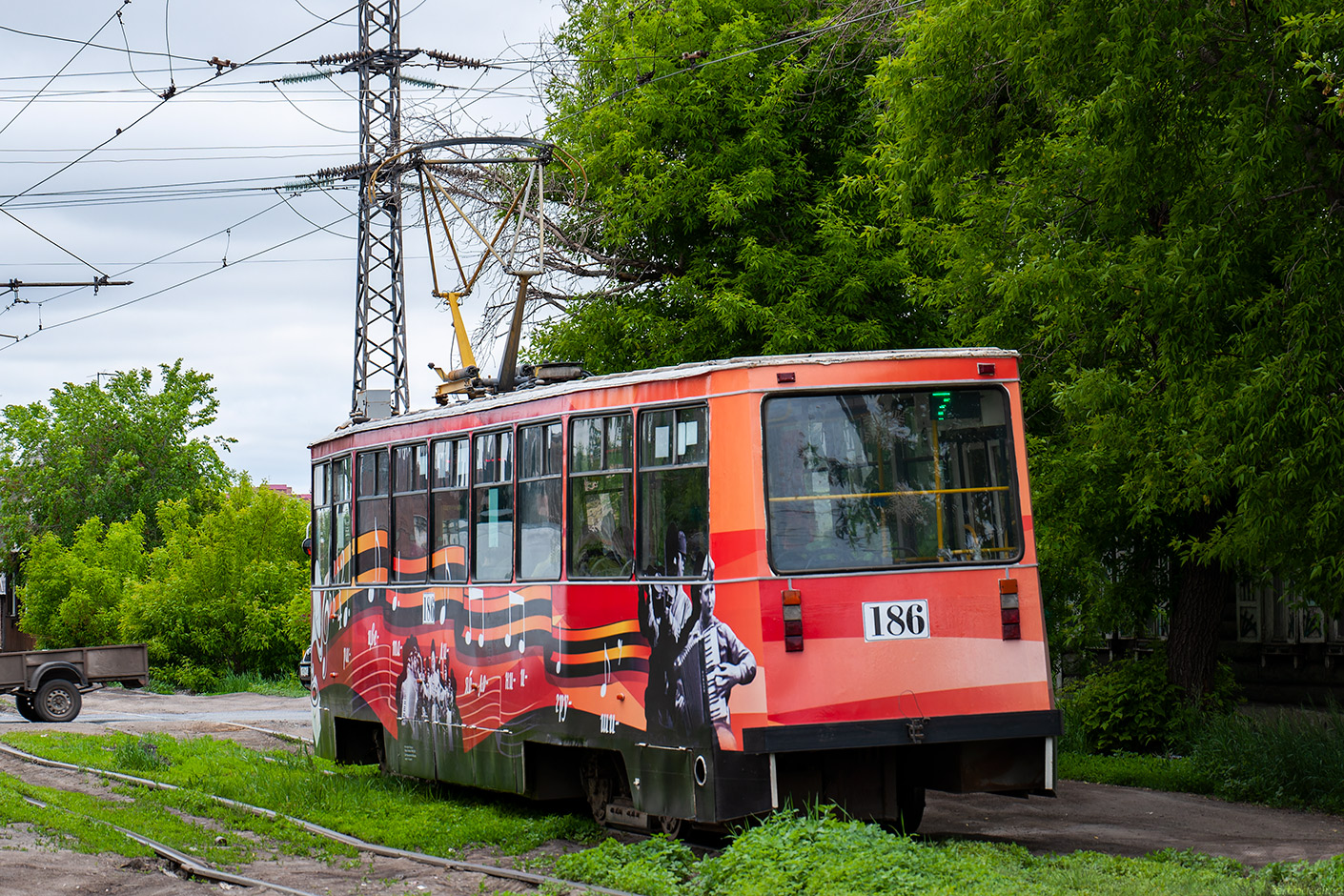Омск, 71-605ЭП № 186