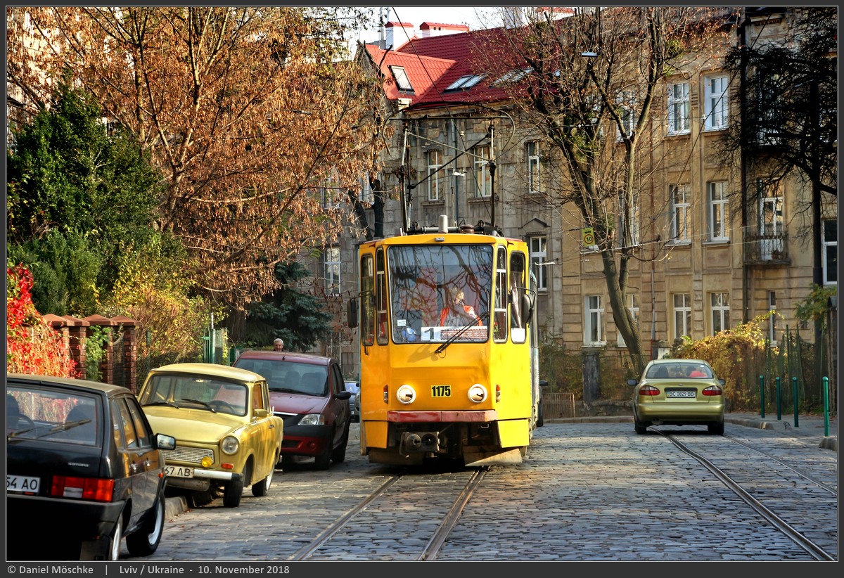 Львов, Tatra KT4D № 1175