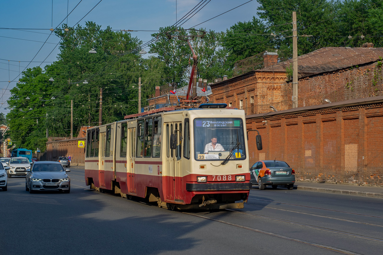 Санкт-Петербург, ЛВС-86К № 7088 Санкт-Петербург, ЛВС-86К № 7088
