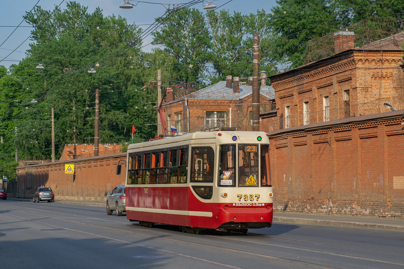 Санкт-Петербург, ЛМ-68М2 (мод. СПб ГЭТ) № 7657