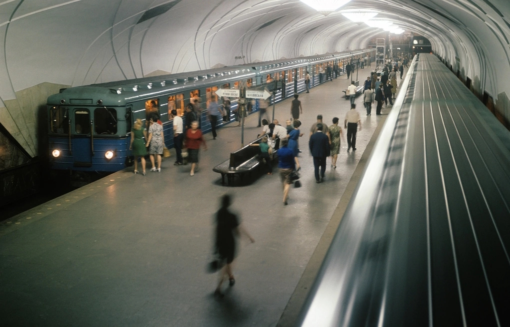 Moscow — Metro — Vehicles — Type E; Moscow — Metro — [2] Zamoskvoretskaya Line