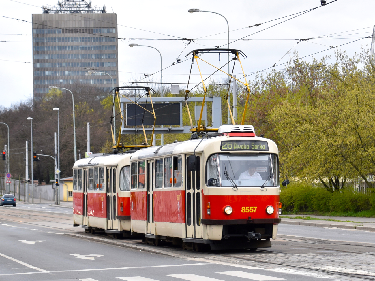 Praha, Tatra T3R.P # 8557