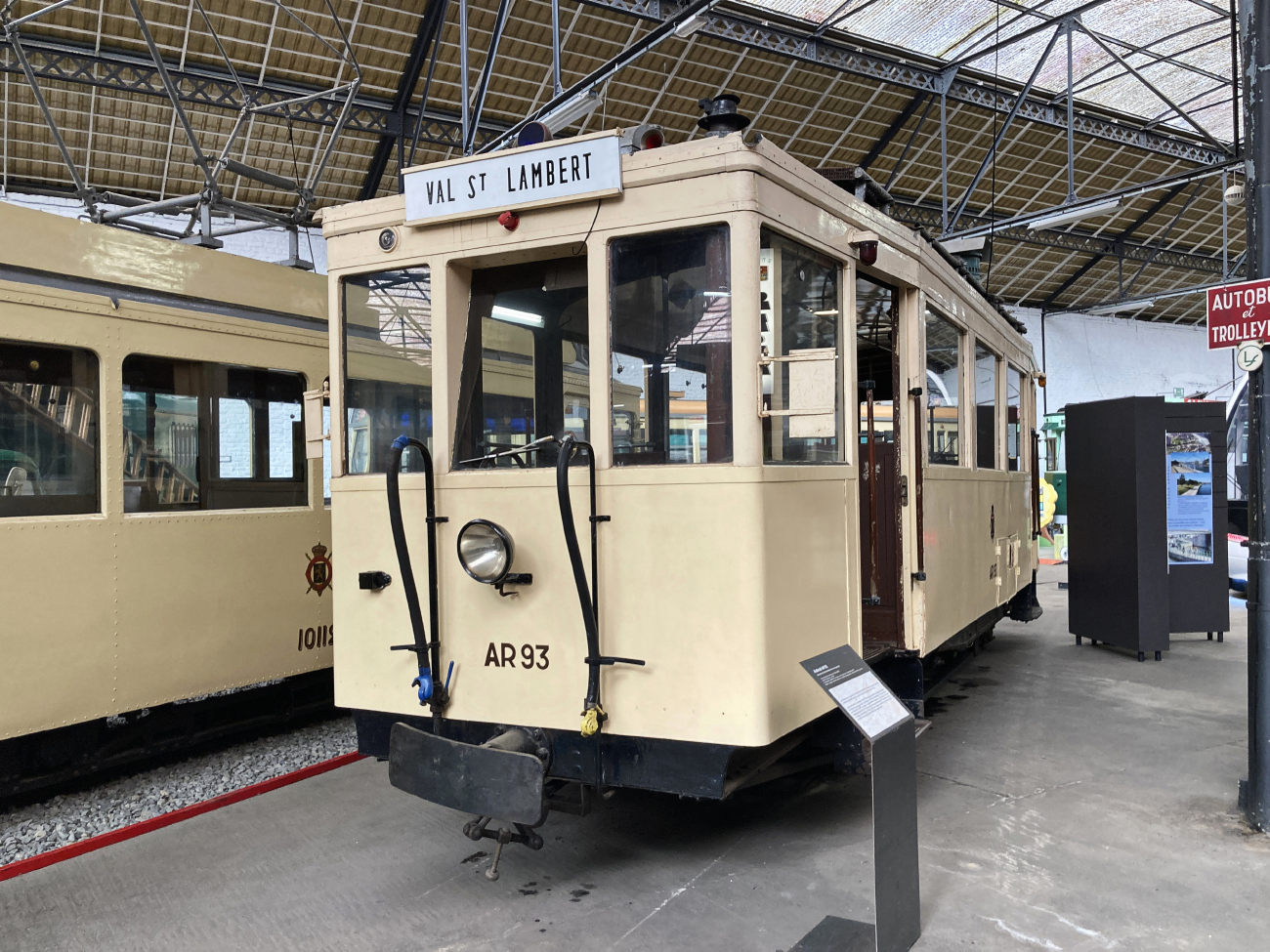 Liège, SNCV diesel railcar N°. AR 93