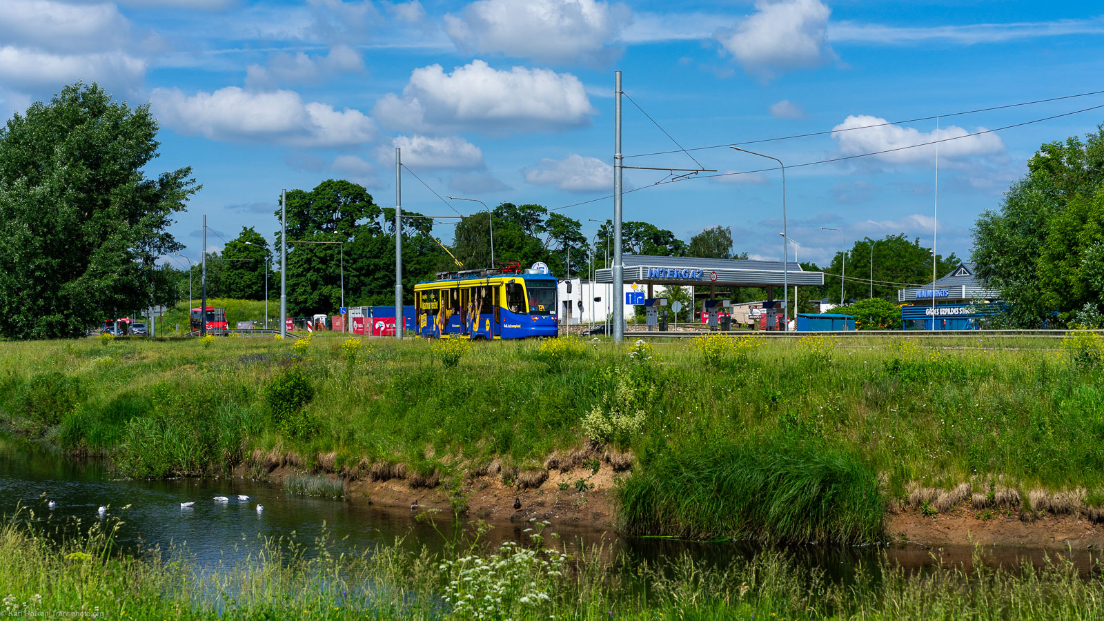 Даугавпилс — Трамвайные линии и инфраструктура