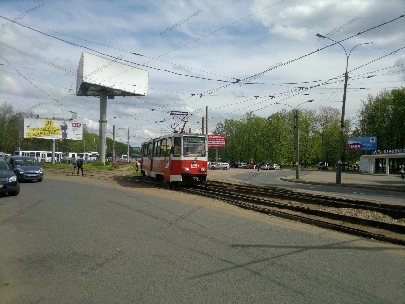 Ярославль, 71-605 (КТМ-5М3) № 129