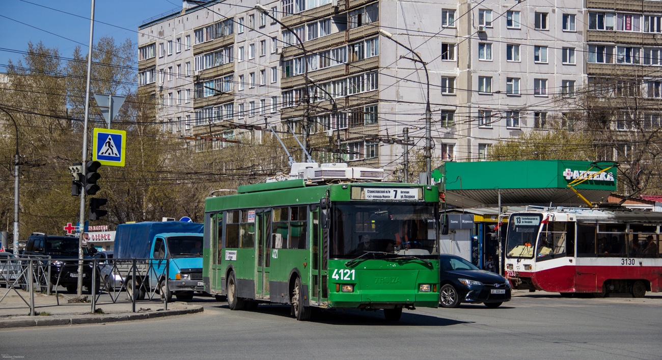 Новосибирск, Тролза-5275.05 «Оптима» № 4121