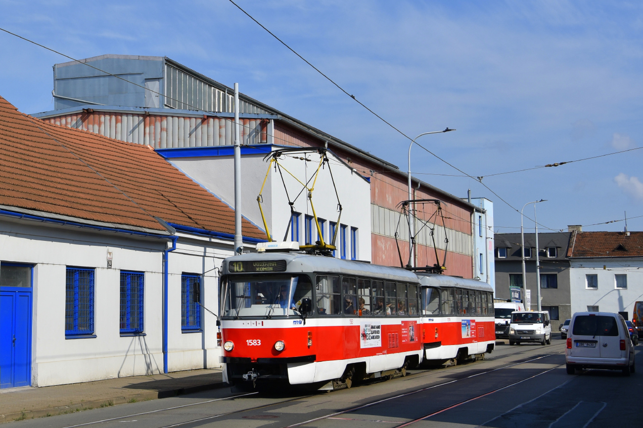 Брно, Tatra T3P № 1583