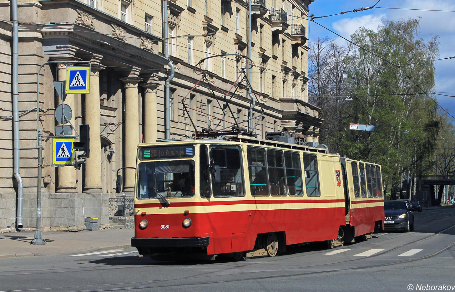 Санкт-Петербург, ЛВС-86К № 3081 Санкт-Петербург, ЛВС-86К № 3081
