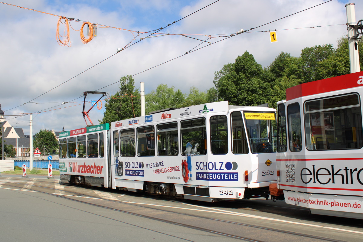 Плауэн, Tatra KT4DMC № 242