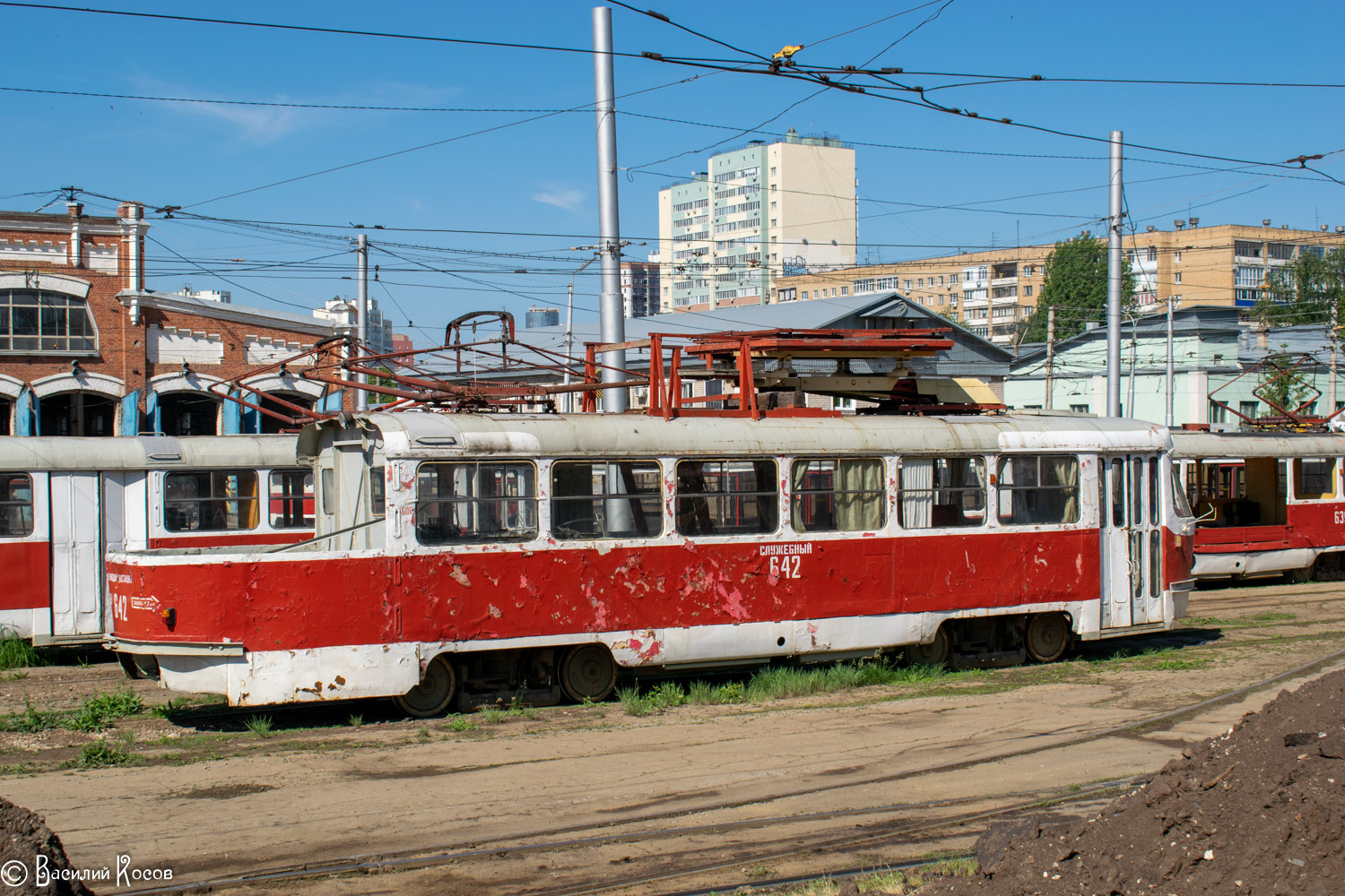 Самара, Tatra T3SU (двухдверная) № 642